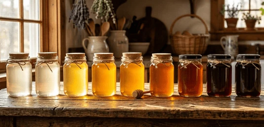 It is very difficult to identify genuine honey based solely on viscosity