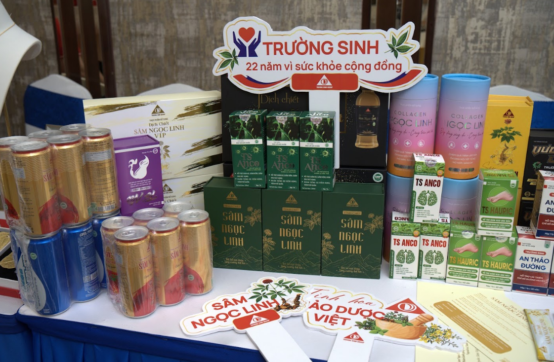 Các sản phẩm chế xuất từ sâm tại Trường Sinh Group luôn đảm bảo nguồn gốc rõ ràng