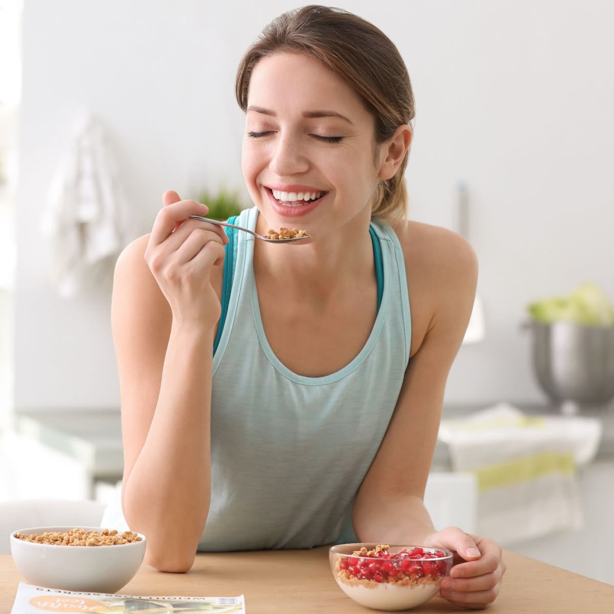 Preparing balanced meals helps restore energy