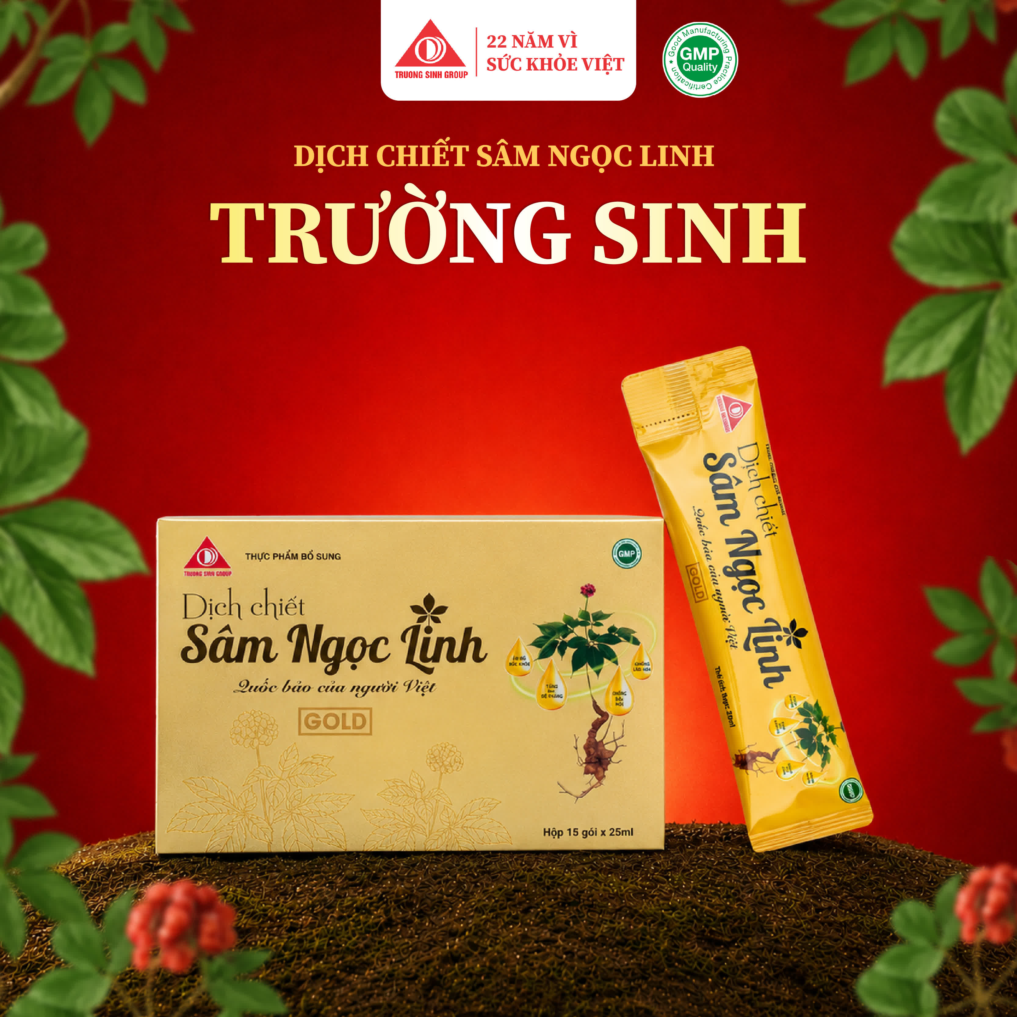 Dịch Chiết Sâm Ngọc Linh Gold